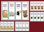 DZIEŃ KOTA – zakładki do książek – zakładka – biblioteka – świetlica – wersja 2