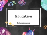 🎓 Speaking – Education (Matura Practice) (25 stron, poziom B1/B2)matura ustna angielski, matura speaking, praca po angielsku, pytania maturalne, konwersacje po angielsku, tematy maturalne, przygotowanie do matury, angielski poziom B1/B2, English speaking