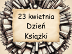 Gazetka "Dzień Książki".