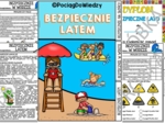 Bezpiecznie latem - książeczka