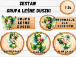 ZESTAW GRUPOWY GRUPA "LEŚNE DUSZKI"
