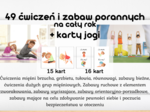 Gimnastyka dla dużego i małego smyka - 49 ćwiczeń i zabaw porannych + karty jogi