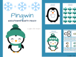 Pingwin - kreatywne karty pracy