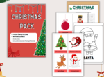 CHRISTMAS PACK, FLASHCARDS, ZESTAW ŚWIĄTECZNY, FISZKI, ENGLISH, PO ANGIELSKU