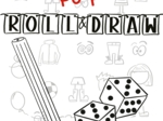 🎲✏️ Rzuć i Rysuj – Kreatywna Gra Rysunkowa! 🎨🧠