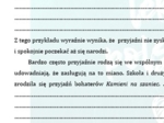TRZY ROZPRAWKI DO UZUPEŁNIENIA: TĘSKNOTA, PRZYJAŹŃ, ODWAGA.