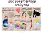 "Moc pozytywnego myślenia" - gazetka skierowana do uczniów szkoły podstawowej