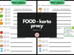 LUNCHBOX - karty pracy z tematu jedzenie