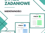 Stacje zadaniowe - nierówności