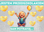 💛 DEKORACJA JESTEM PRZEDSZKOLAKIEM 💛