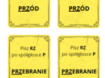 Memory ortograficzne – zasady pisowni ż-rz (wersja kolorowa)