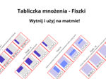 Tabliczka mnożenia – fiszki do nauki i zabawy