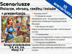 Scenariusze zajęć "Malarze, obrazy, rzeźby i kolaże”