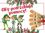 Elfy potrzebują pomocy! - ćwiczenie językowe i matematyczne