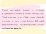 Opowiadanie wzór! Hit na egzamin ósmoklasisty 2025!