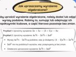 Upraszczanie wyrażeń algebraicznych