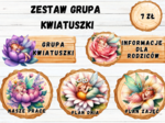ZESTAW GRUPOWY GRUPA KWIATUSZKI