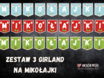 MIKOŁAJKI GIRLANDA - ZESTAW