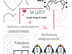 Materiały edukacyjne dla dzieci Walentynki/Zima