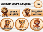 ZESTAW GRUPOWY GRUPA "LWIĄTKA"