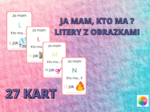 JA MAM, KTO MA? - wersja ALFABET - 27 liter