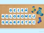 Dzień Kolorowej Skarpetki - zestaw