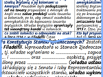 Stany Zjednoczone Ameryki – początki państwowości. Notatki i karta pracy