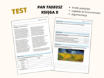 Test – "Pan Tadeusz" (fragment księgi X)