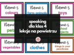 Speaking dla klas 4 - pomysł na lekcje na powietrzu
