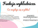 Funkcja Wykładnicza - matura - matematyka - notatka