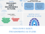 Światowy Dzień Świadomości Autyzmu - gazetka szkolna