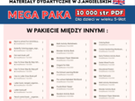 MEGA PAKIET edukacyjny zawierający PONAD 10 000 materiałów w j. angielskim
