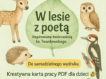 Karta pracy: „W lesie z poetą”