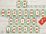 GIRLANDA: 28 WRZEŚNIA DZIEŃ JABŁKA