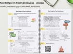 🧩 Past Simple vs Past Continuous - Notatka - Ćwiczenia - Speaking - Kartkówka