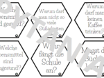 Gra na język niemiecki - karty z pytaniami
