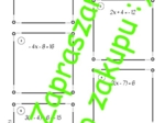 Równania pierwszego stopnia z jedną niewiadomą - karta pracy lub kartkówka z rozwiązaniami.