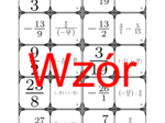 Domino - Arytmetyka dodatnich i ujemnych ułamków | matematyka