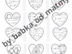 Matematycznych walentynek - materiały na gazetkę szkolną.