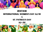 ZESTAW: International Women's Day A2/B1 & St. Patrick's Day A2+/B1