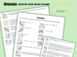 Równania, rozwiązywanie zadań tekstowych za pomocą równań, karta pracy, kodowanie, praca w grupach, klasa 7