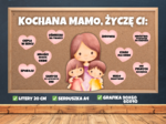 Gazetka szkolna - KOCHANA MAMO, ŻYCZĘ CI: