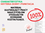 Kryteria oceny charakterystyki oraz proponowana punktacja 📊 #charakterystyka #ocenianiekształtujące
