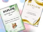 Dyplomy na zakończenie roku szkolnego 2024/2025