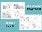 Obrazkowe powtórki lektur klas 7-8