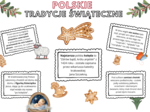 Staropolskie tradycje świąteczne- gazetka/ozdoba Boże Narodzenie