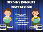 SZKOLNY KONKURS RECYTATORSKI - DEKORACJA