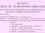 Klasa 6 - Stawonogi i mięczaki - pakiet z działu