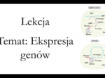 Klasa 3 ( podstawa) - Ekspresja genów - prezentacja