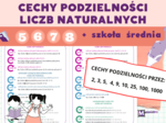 Cechy podzielności liczb naturalnych
